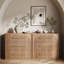 Ensemble de meuble télé 6 pièces Jagger Series 1C2F, chameau-159531259