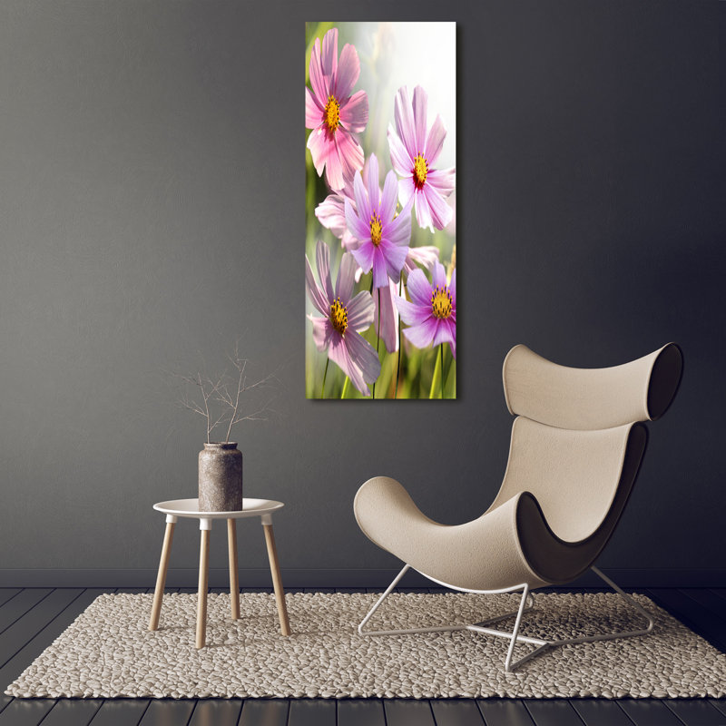 Field Flowers - Wrapped Canvas Print