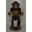 Lamas 1 Bottle Wine Bottle & Glass Rack Black