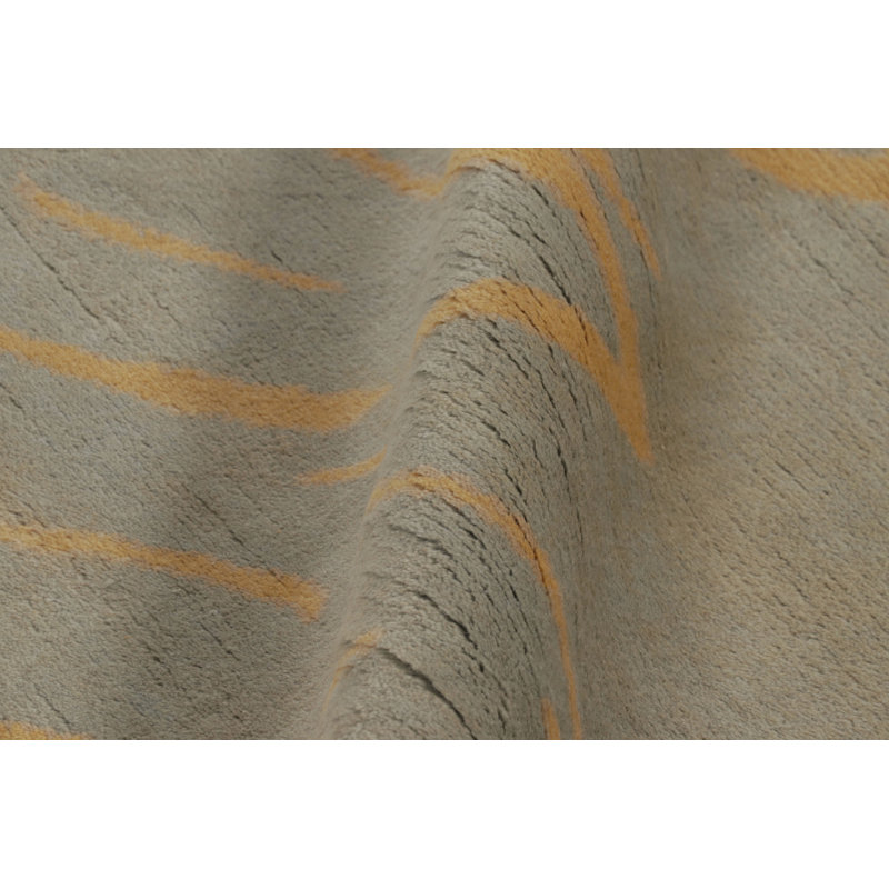 Textural One-of-a-Kind 12'0X14'0 Hand Knotted Area Rug