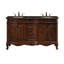 Ensemble de meuble-lavabo double 60 po Gilliam