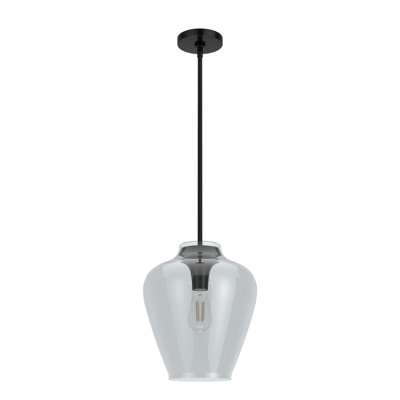 Luminaire suspendu simple en forme de goutte 12 pouces Vidria