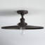 Rouvin Single Light Metal Semi Flush Mount-86648167-86648166
