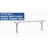 Parker 8' Rectangular Plastic Folding Training and Event Table