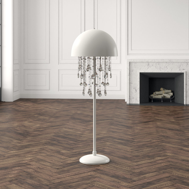 Tracey Boyd Floor Lamp, White