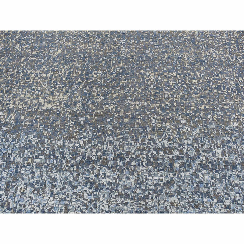 Tapis noué à la main 10 pi x 14 pi Yale