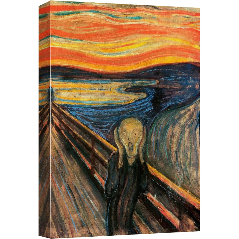 " The Scream " by Edvard Munch