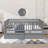 A Wooden Twin-Sized Daybed With Fence-Style Guardrails And Two Integrated Drawers-105707159-105707157