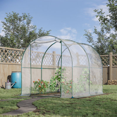 Wall 2m W x 2.5m D Greenhouse