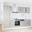 8 Piece Kitchen Cabinet Set Kalmar High Gloss Engineered Wood-1930763670