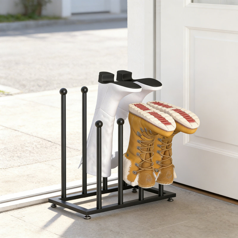 Freestanding Boot Rack, 17.9" H x 17.3" W x 9.84" D