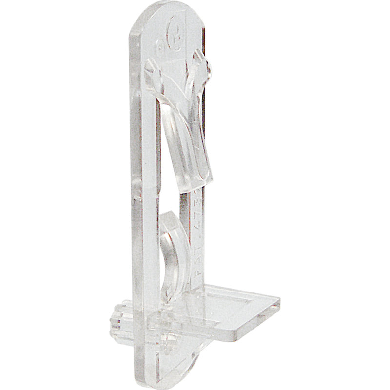Prime-Line Self-Locking Shelf Support Pegs, Plastic, 4.82' H x 1.88' W