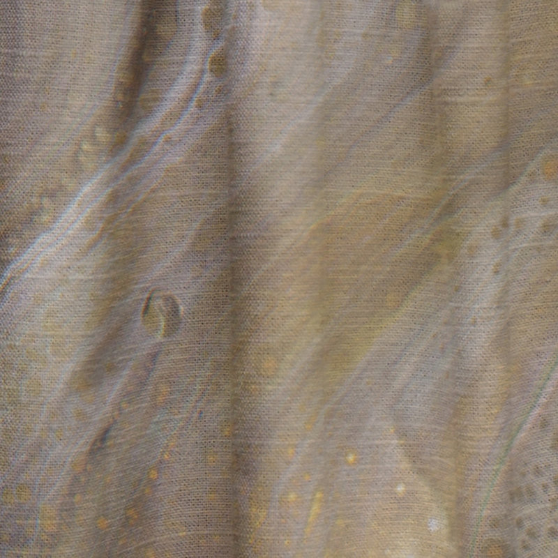 Panneau de rideau simple semi-diaphane avec passe-tringle Marble Waves, L 52 po x L 63 po