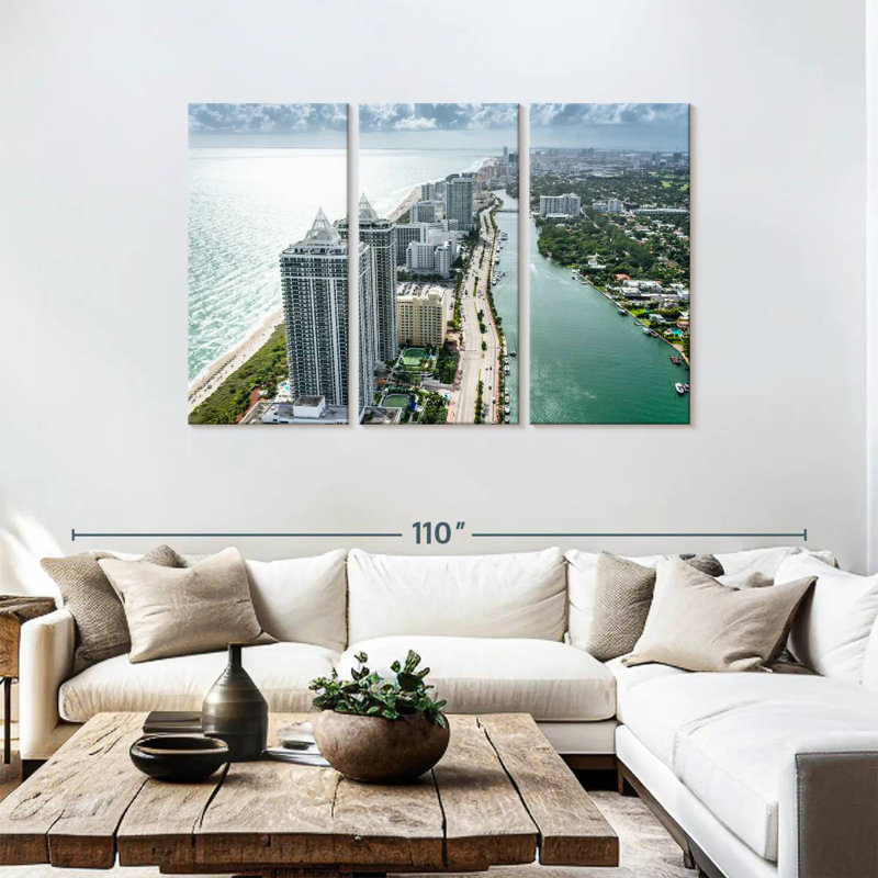 Nicci Fort Lauderdale View, H 48 po x l 74 po