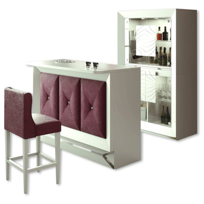 Saphire 43.3 " L Bar Set
