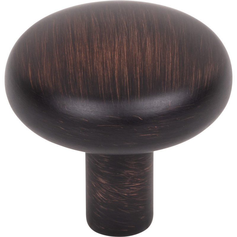 Loxley Mushroom Knob, Burshed Oil Rubbed Bronze