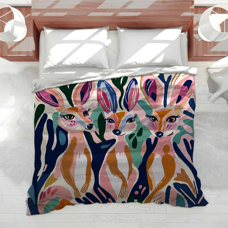 Édredon Kangaroo Trio Bedding, Édredon simple