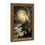 Art sur toile, "Phare sur une falaise orageuse avec lune tourbillonnante"-133523427