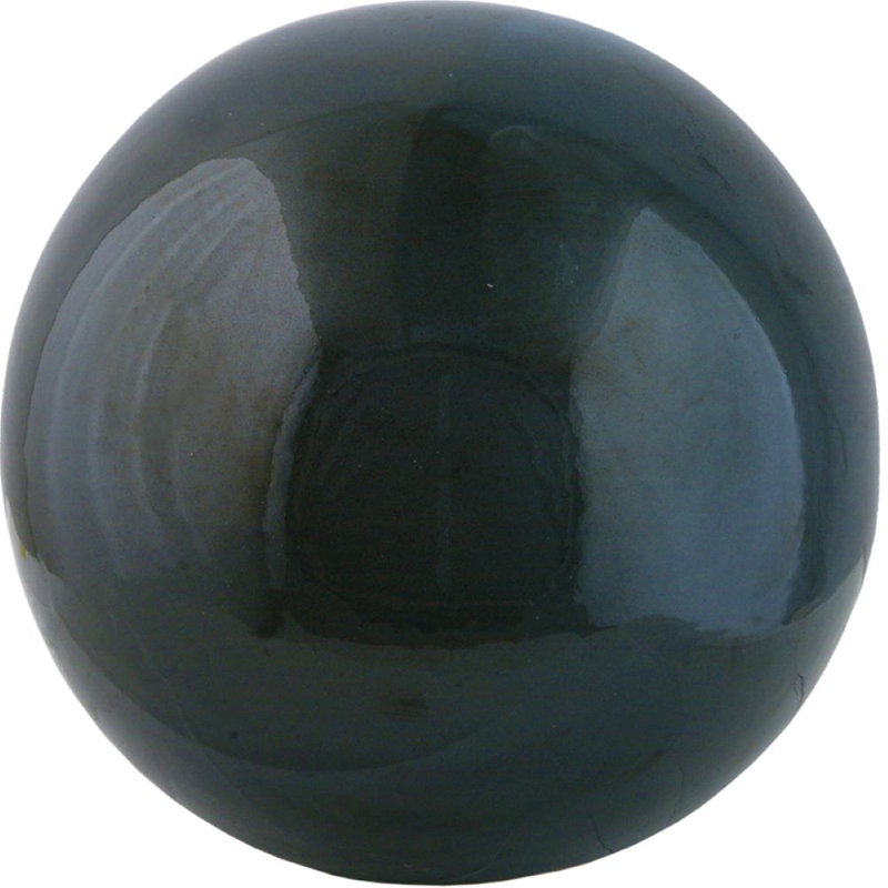 14½ in. Sphere - Black, Black, 15.5" H x 14.5" W x 14.5" D