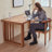 Brown Rectangular Solid Wood desk-109521484
