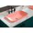 Wenty 14.5'' Chrome Rectangular Bathroom Sink