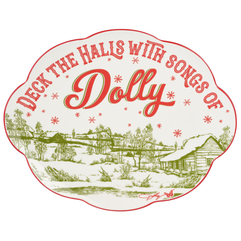 Plateau ovale Holly Dolly
