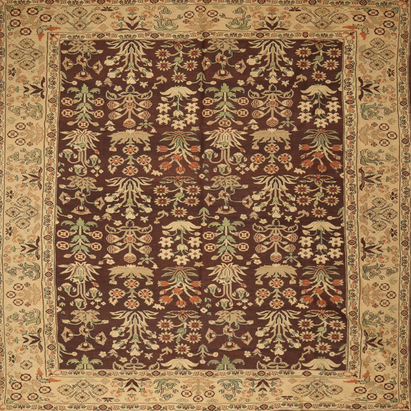 Oriental Indoor Rug, Round 3'