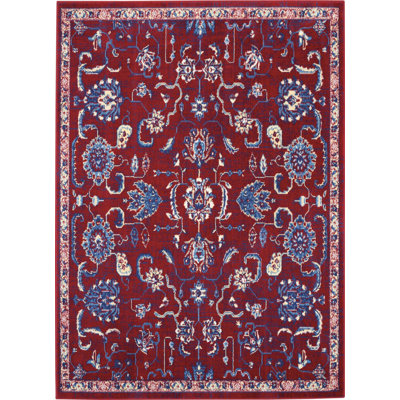 Tapis intérieur / extérieur rectangulaire Ruthene