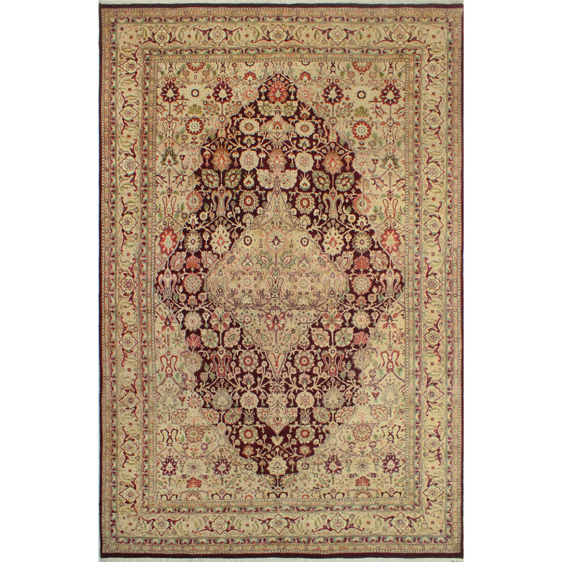 Tapis aubergine pak-persan Alex