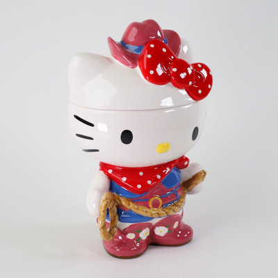 Pot à biscuits Hello Kitty Cowgirl