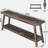 Farmhouse Console Table, 70.9" Entryway Table 2-Tier Sofa Table