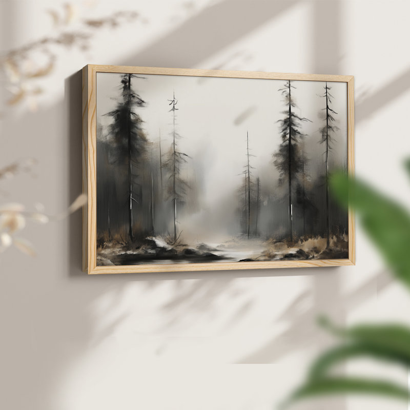 Chirstmas Art-DCCCXLVIII -Framed Print - Restickable, 8" H x 10" W, Natural