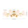 Coblitz Mid-Century Modern Y-Shaped Branch Semi Flush Mount Ceiling Light