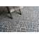 Ink Blot Wool Area Rug in Black/Gray