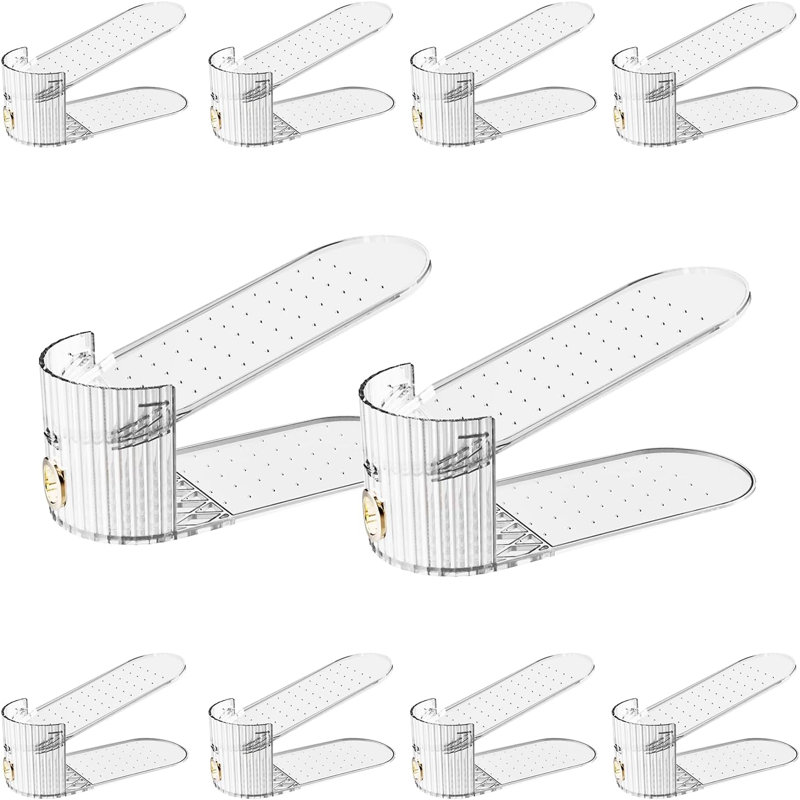 Ensemble de 10 range-chaussures transparent