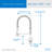 Parma Pull Down Single Handle Kitchen Faucet-53545432