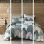 Édredon en coton imprimé pour lit très grand / très grand, intérieur, 3 pièces avec taies décoratives en coton-127368191-127368193