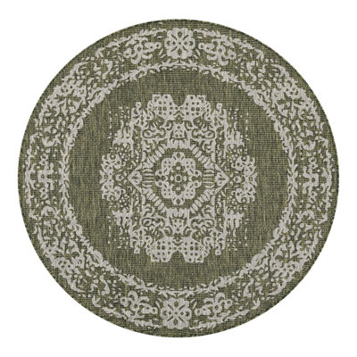 Cowie Green/Gray Rug