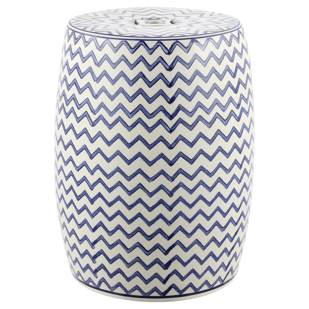 Limor Ceramic Accent Stool Latitude Run® Frame 