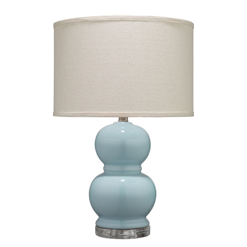 Ridgell Ceramic Table Lamp, Blue