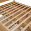Lit plateforme en bois avec rangement inférieur et 2 tiroirs-1261329566