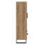  Highboard Black Oak 69.5 X 30 X 115 Cm Engineered Wood-2098400274