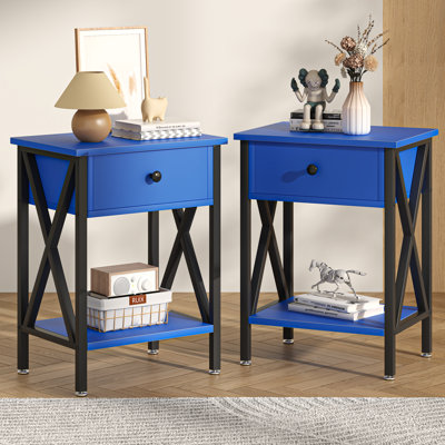Demmer End Table with Storage