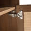 Armoire de salle de bain 48 po, 4 portes à fermeture douce, montage flottant (meuble-lavabo seulement, sans lavabo)