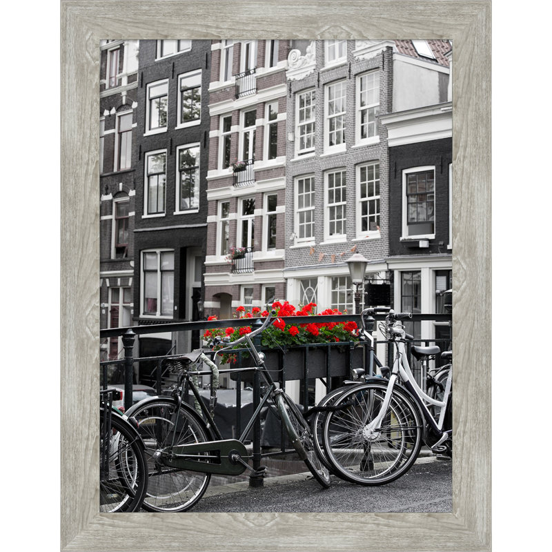 Terani Gray Wood Picture Frame, 18" x 24"