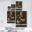 «Vintage Floral Print», impression sur toile tendue-605352933