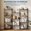 138.4cm H x 158cm W Iron Bookcase-1732583881