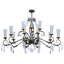 Lustre classic de style bougie 14 lumières Gorgas