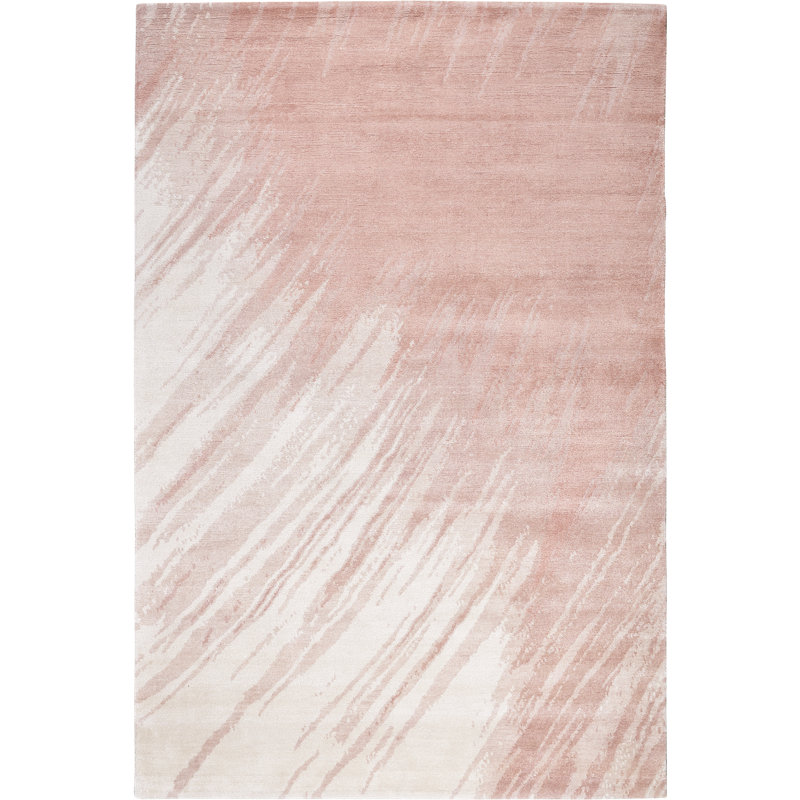 David Rockwell Splash Salmon Area Rug, Rectangle 4' x 6'
