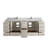 Aberdeen 84'' Double Bathroom Vanity with Quartz Top-94240493-94240505